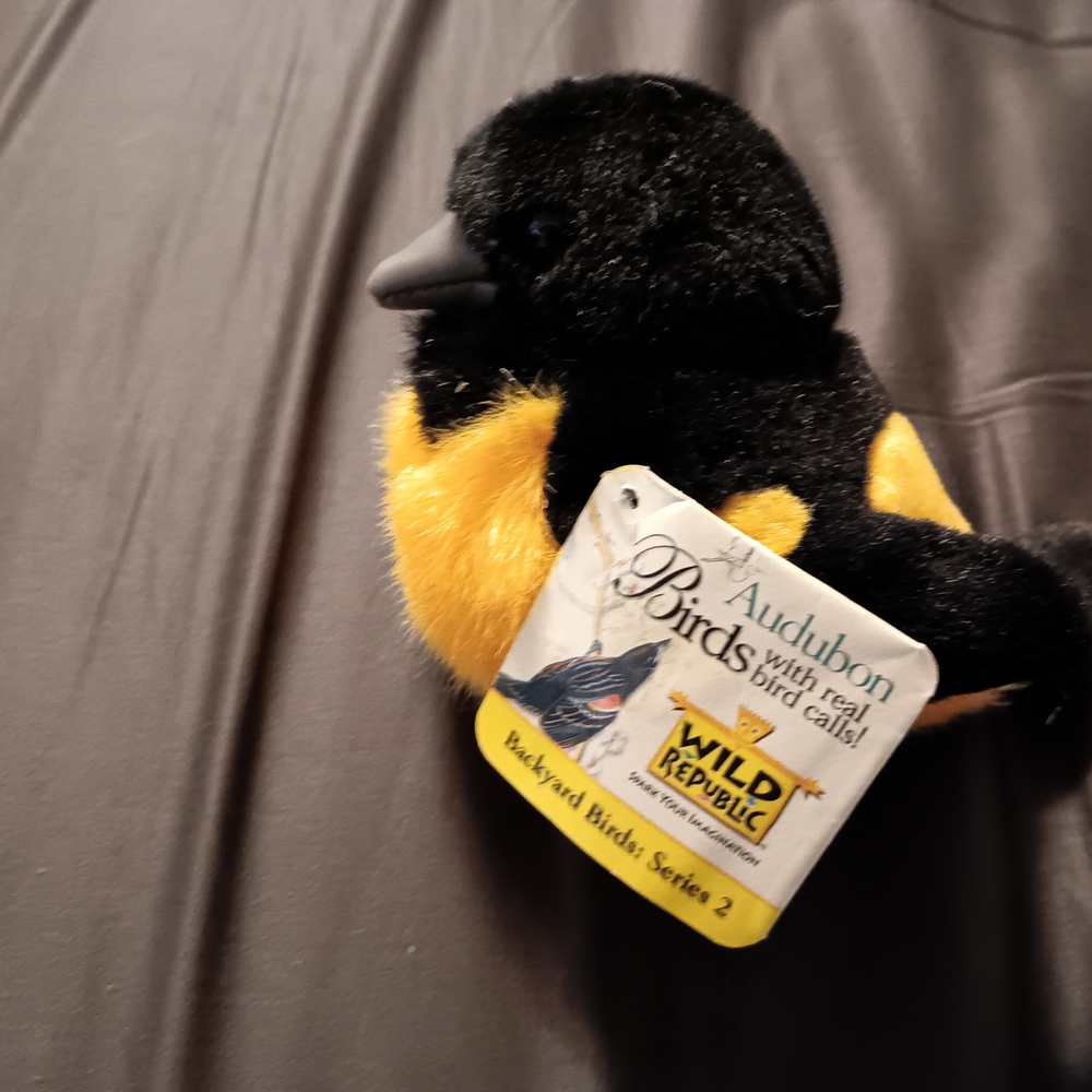 Wild republic audubon K&m International Plush Baltimore Oriole